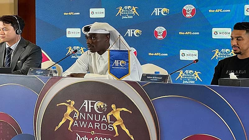 المعز علي : كنت اتابع سالم الدوسري واتعلم منه