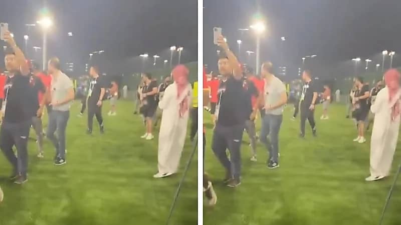 جماهير الأهلي المصري تقتحم ملعب تدريبات فريقهم .. فيديو