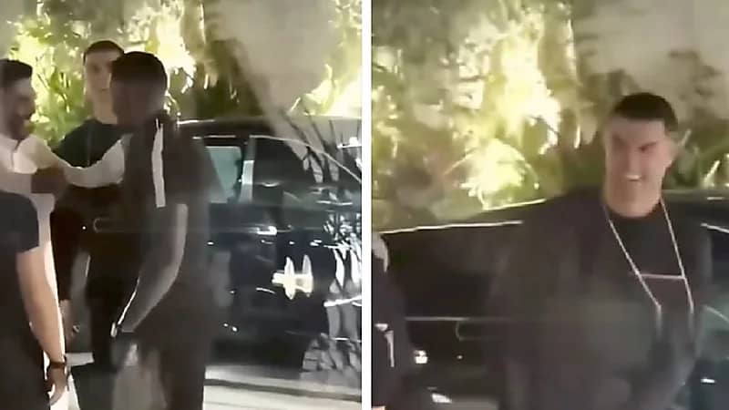رونالدو رفقة محمد الخريجي بمطعم ياباني .. فيديو