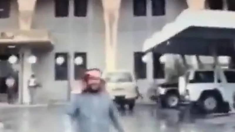 مشاهد نادرة لتساقط الثلوج على الدوادمي قبل 32 عامًا تقريبًا