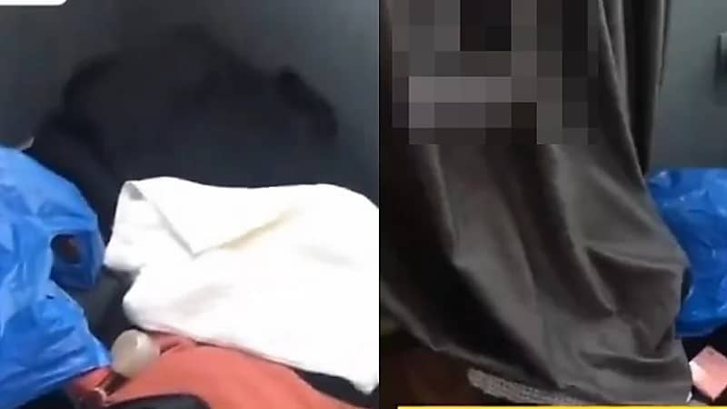 زوج يصور ملابس زوجته القديمة: وين ودوا المهر .. فيديو!