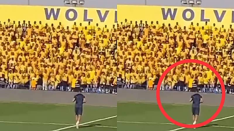 توامبا يتفاعل مع استقبال جماهير التعاون .. فيديو
