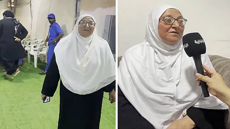 حاجة عراقية بعد تحقق أمنيتها بالحج: أنا أدعي ودموعي لم تجف .. فيديو