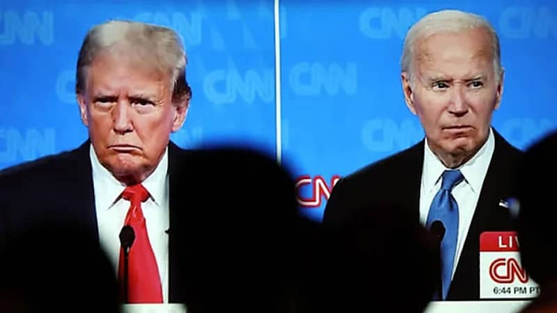 ترامب يسخر  من بايدن: إتهام ترامب بقتل رجل عجوز على قناة CNN