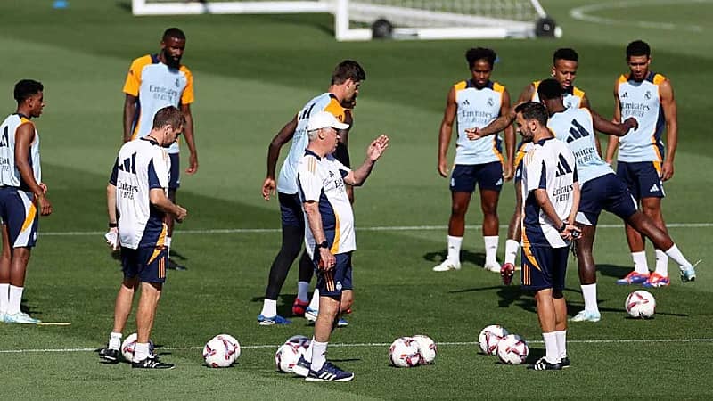 رودريغو يستعرض مهاراته في تدريبات الريال .. فيديو