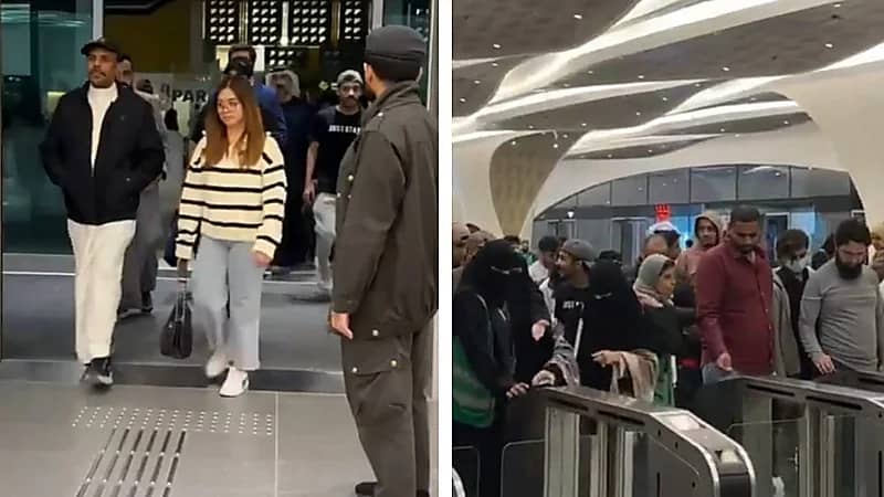 استمرار حركة قطار الرياض في محطة كافد ونفي إغلاقها .. فيديو