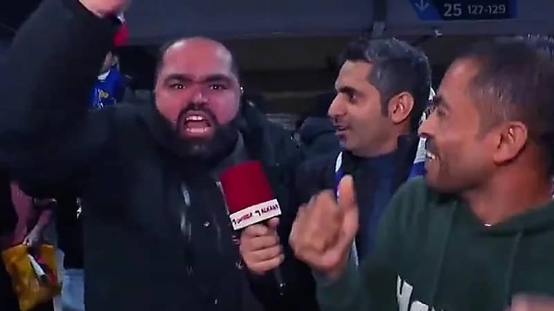 مشجع كويتي: مجنون انت الكاس والله ما يطلع من هنا .. فيديو