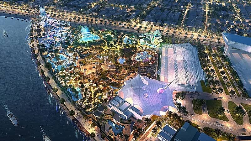 لقطات تكشف الشكل النهائي لمشروع "سفن" الترفيهي في الدمام .. صور