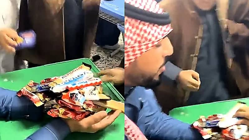 طلاب يعبرون عن امتنانهم لمعلمهم بطريقة غير تقليدية  ..  فيديو