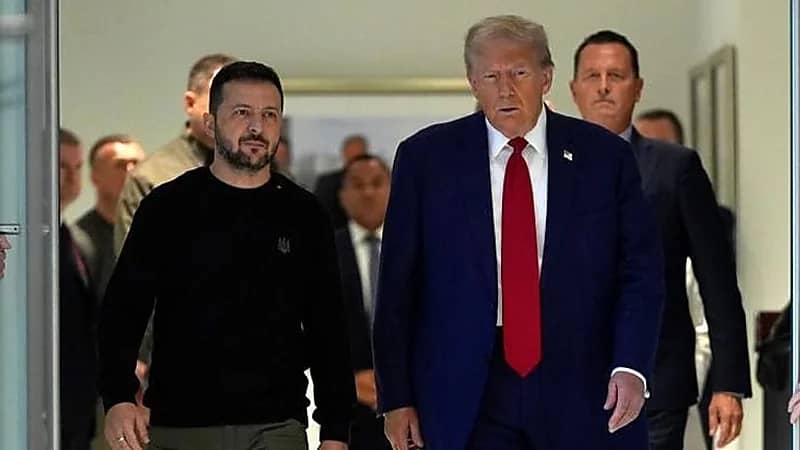 زيلينسكي عقب لقاء ترامب: شكرا ترامب أوكرانيا تحتاج إلى سلام عادل