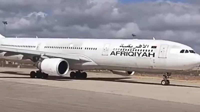 طائرة الخطوط الإفريقية تعود لخدمة الحجاج.. فيديو