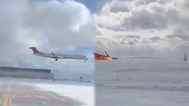 الأسباب التي أدت سقوط طائرة دلتا .. فيديو