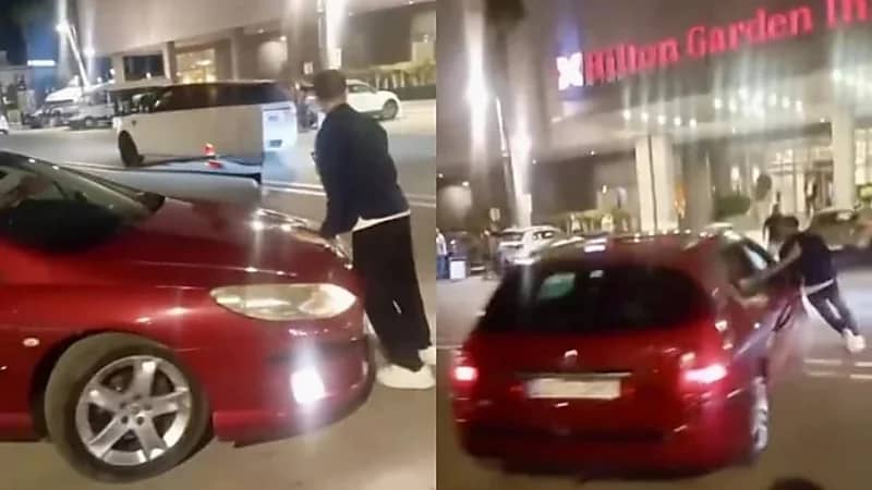 هجوم مروع من كلب على فتاة ينتهي بدهس شاب