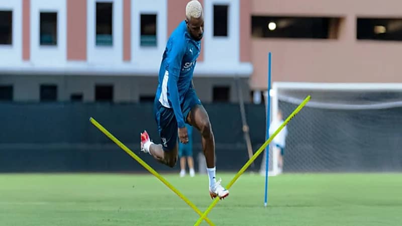 إصابة تمبكتي تربك حسابات الهلال قبل مواجهة فلومينينسي