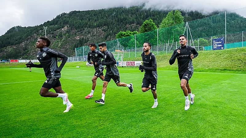 الأهلي يواصل تحضيراته في النمسا استعداداً للموسم الجديد