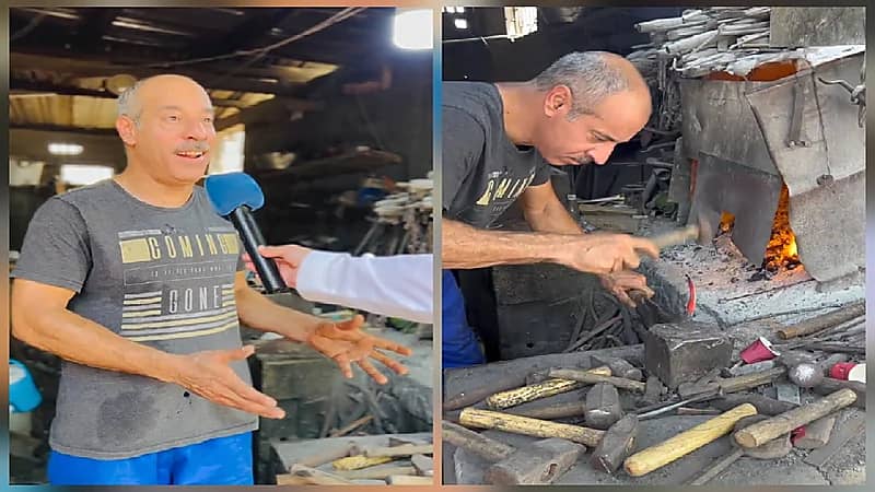 حداد سعودي يحافظ على مهنة الأجداد منذ 35 عاماً بالقطيف.. فيديو