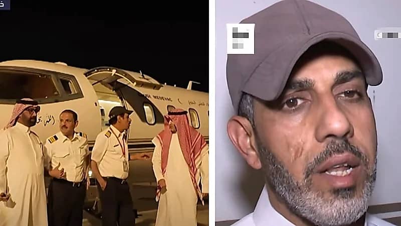 مواطن يشكر القيادة بعد نقل زوجته عبر الإخلاء الطبي من العراق .. فيديو