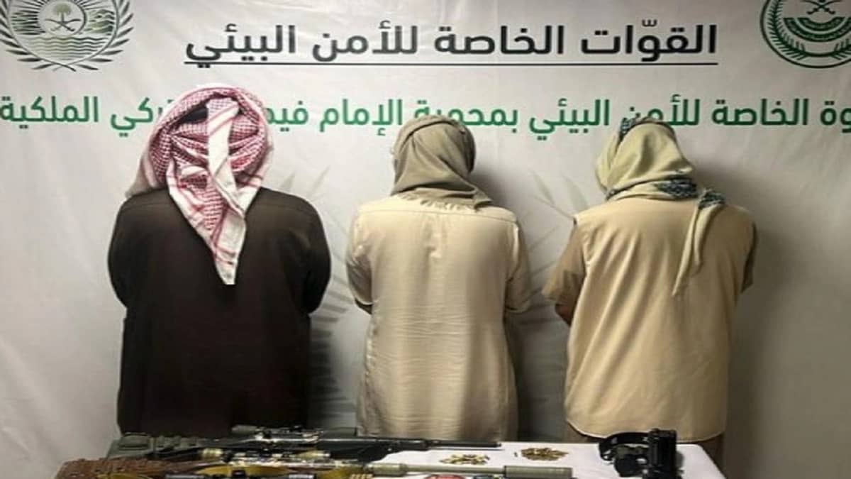 ضبط 9 أشخاص مخالفين لنظام البيئة