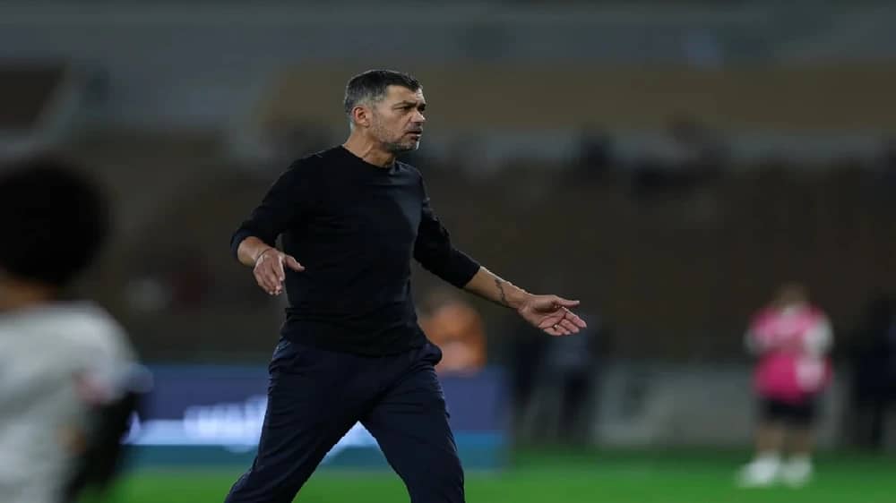 كونسيساو يعتذر لجماهير الاتحاد بعد الخسارة