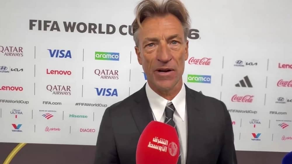 رينارد: قادرون على الفوز على إسبانيا حتى لو أصبح بطل العالم لاحقًا