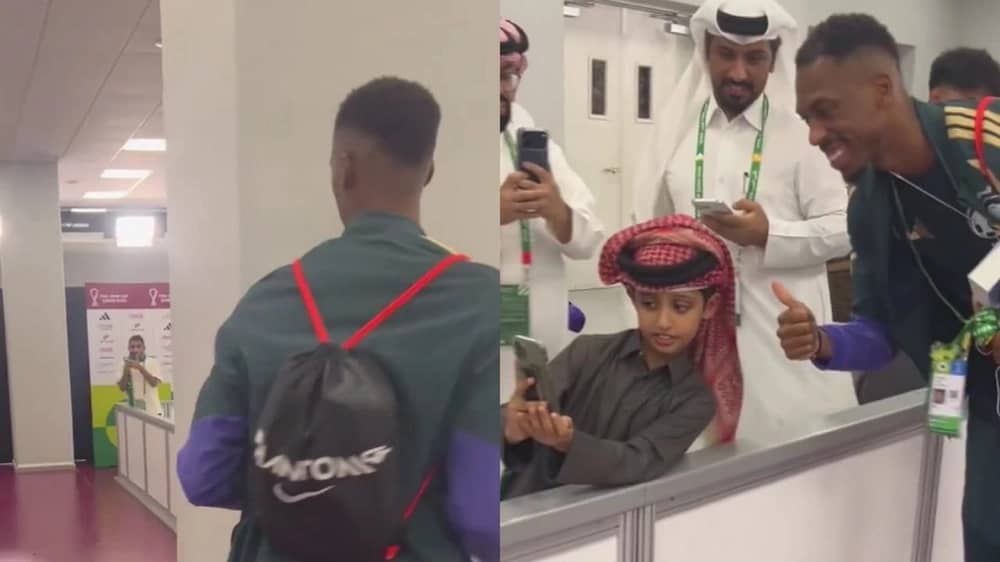 لقطة طريفة لكنو مع طفل تُشعل تفاعل الجماهير .. فيديو