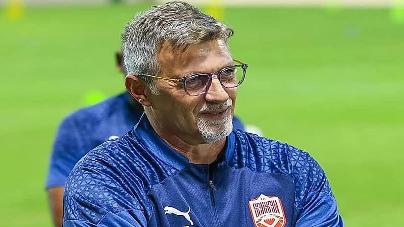 مدرب البحرين: الأخضر عقبة صعبة في طريقنا نحو اللقب الخليجي