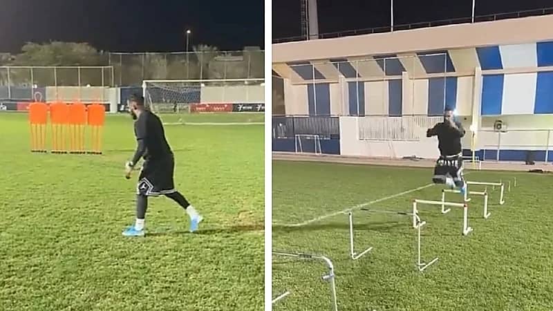 العابد يواصل استعداداته في مقر الهلال .. فيديو