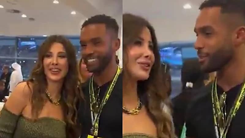 نانسي عجرم برفقة لوسيان لافيسكونت.. فيديو