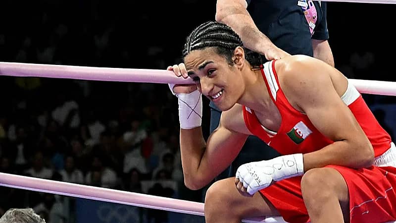 إيمان خليف تنفي اعتزالها الملاكمة