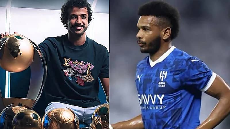 علي البليهي يودع الشهراني بعد رحيله عن الهلال