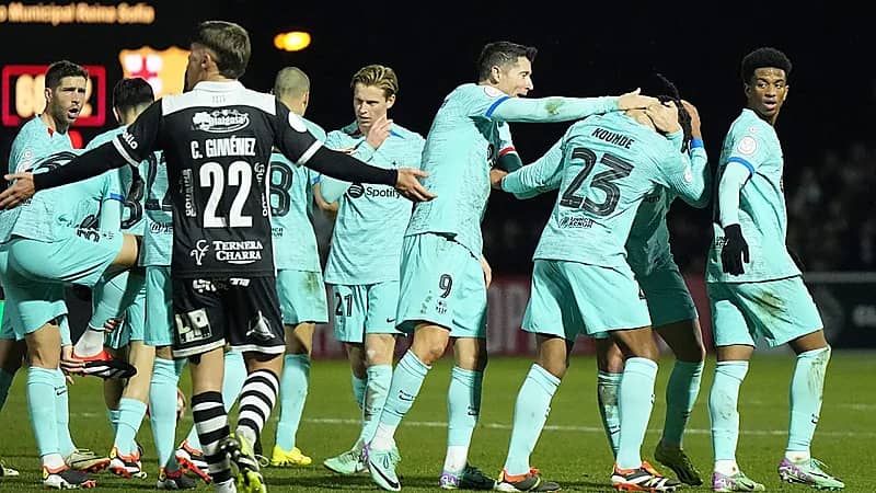 برشلونة يتأهل إلى ربع نهائي كأس ملك إسبانيا