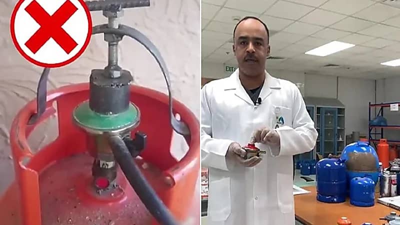 بالفيديو.. الطريقة الصحيحة لتركيب منظمات الغاز وتحذير خطير من طرق شائعة