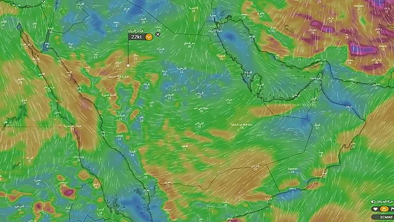 "الحصيني": أجواء حارة نهارا تميل للاعتدال فجرا على معظم المناطق