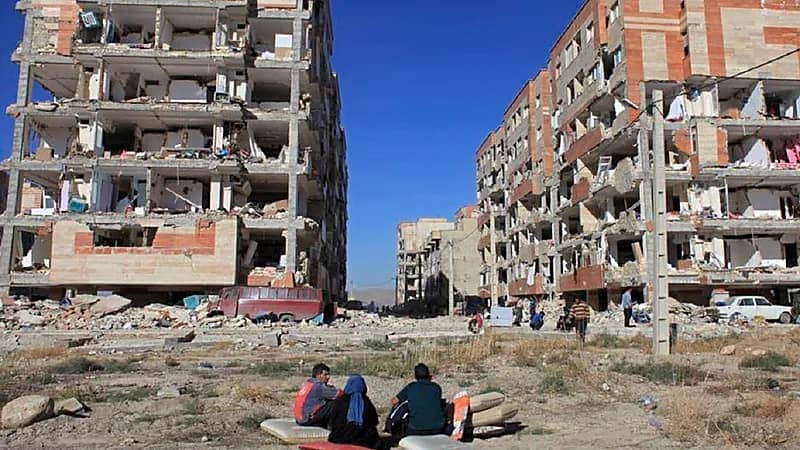 زلزال يضرب مدينة آرين الإيرانية بقوة 4.8