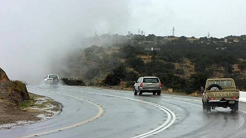 الباحة تسجّل أعلى كمية أمطار في بيضان ببني حسن