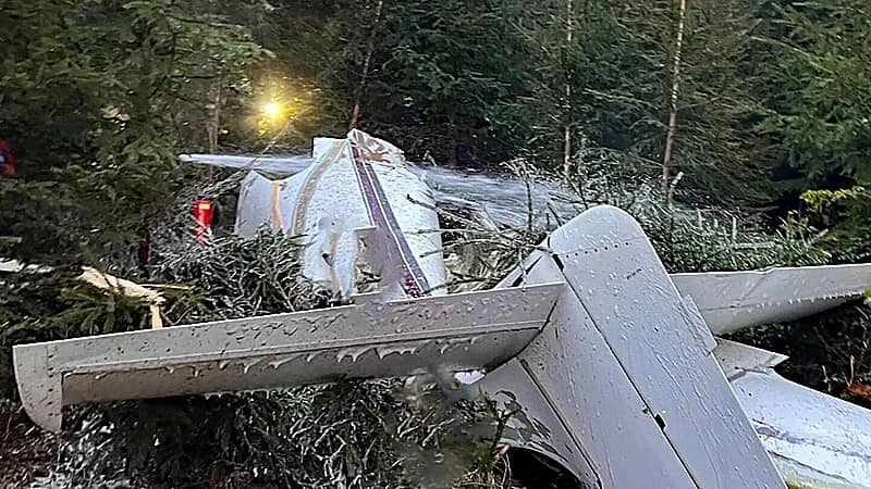 قتلى ومصابين بتحطّم طائرة في كاليفورنيا