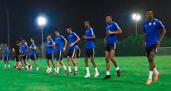 الهلال يستأنف تدريباته بعد لقاء النصر