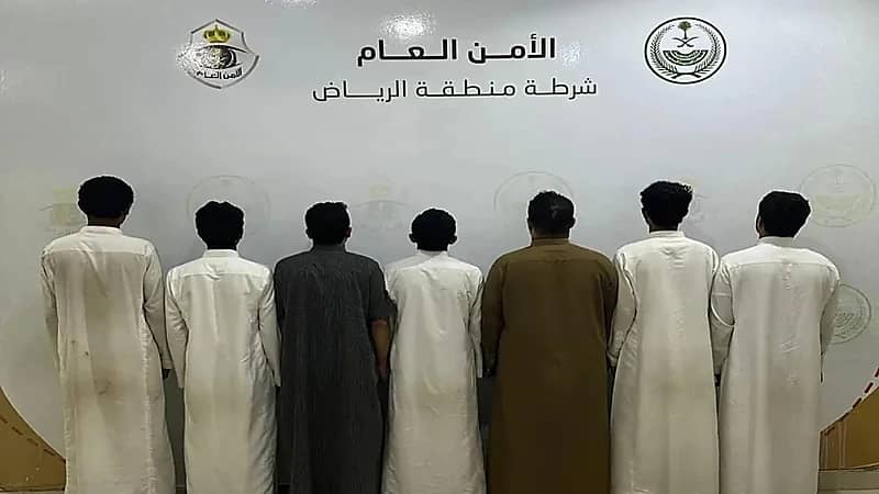 القبض على 7 مخالفين لنظامي الإقامة وأمن الحدود بالرياض .. فيديو