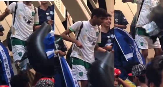 بالفيديو.. بعد فشل فريقه في الفوز.. أهلاوي يقرر تشجيع الهلال