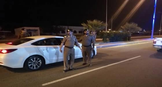 ضبط 8 مركبات مخالفة في العرضيات بسبب التفحيط