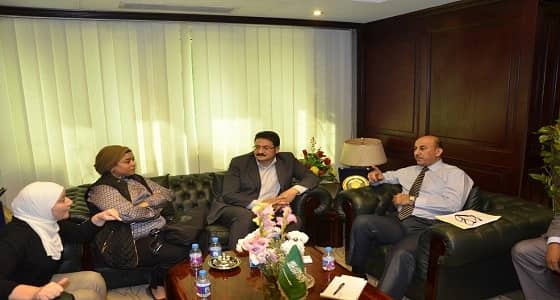الملحق الثقافي يستقبل  مسؤولي مؤسسة آلاء لذوي الاحتياجات الخاصة