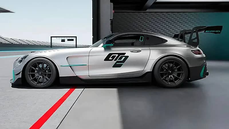 بالصور.. مرسيدس ترفع الستار عن وحش السرعة الجديد AMG GT2