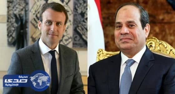ماكرون يستقبل الرئيس السيسىي الثلاثاء المقبل