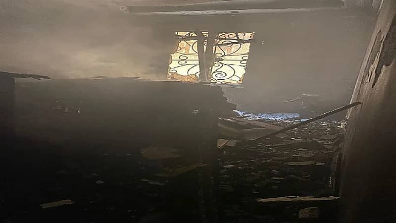 3 إصابات في اشتعال لحظي اندلع في منزل بالخرج