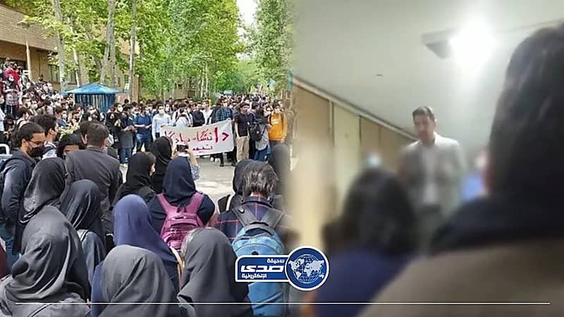 لقمع المظاهرات.. حكومة الملالي تقتحم الجامعات وترهب طلابها (فيديو)