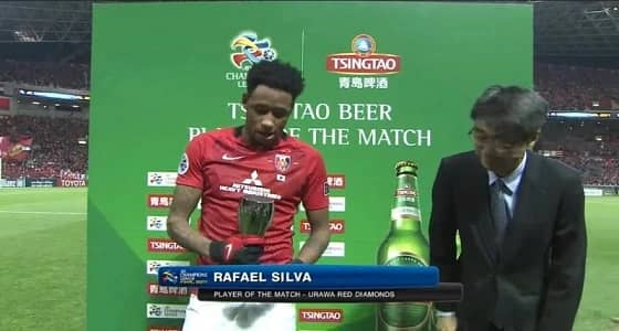 رفائيل داسيلفا أفضل لاعب في لقاء نهائي دوري أبطال آسيا