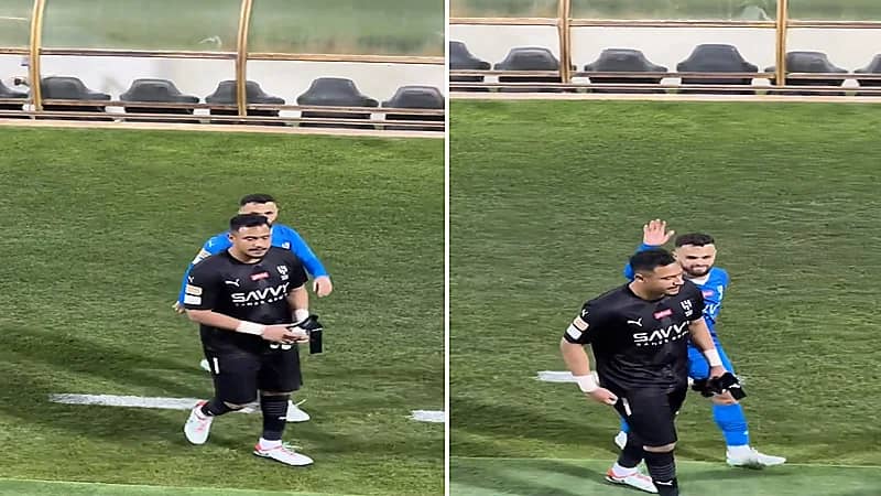 ميشائيل ديلغادو لحبيب الوطيان: والله شين .. فيديو