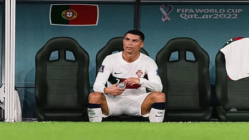 السبب وراء جلوس رونالدو في دكة البدلاء