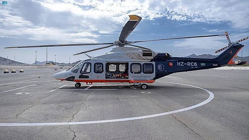 طائرة إسعاف جوي تتمركز بمطار الأحساء دعما لاستضافة قطر لكأس العالم