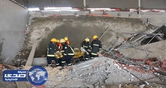 وفاه شخص وإصابه آخر أثر سقوط صاج